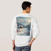 T-shirt Charme alpin (Dos entier)