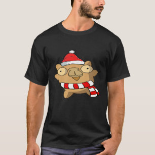 T-shirt Charme de Noël Cute Animal Graphique