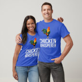 T-shirt Charme de poulet Whisperer Funny Rooster Fermier (Unisexe)