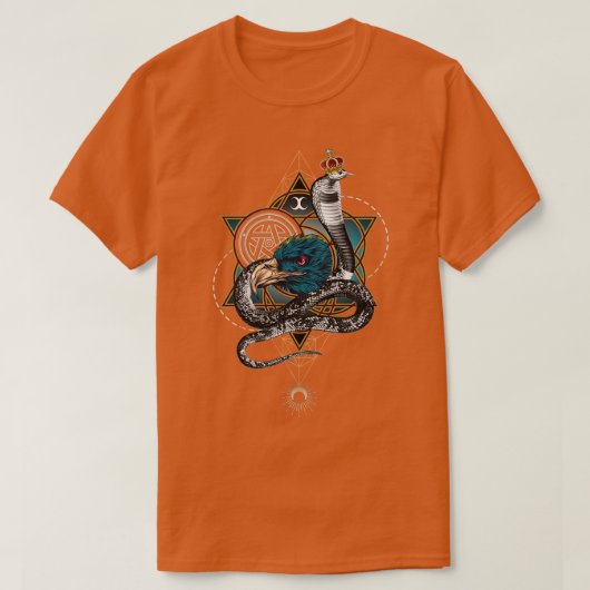 T-shirt Charme de protection wiccan (Design devant)