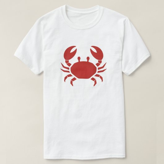 T-shirt Charme du crabe côtier (Design devant)