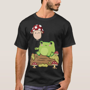 T-shirt Charme esthétique Cottagecore Kawaii Grenouille te