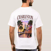 T-shirt Charme Historique de Charleston (Dos)