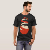 T-shirt Charme Serpentiforme (Devant entier)