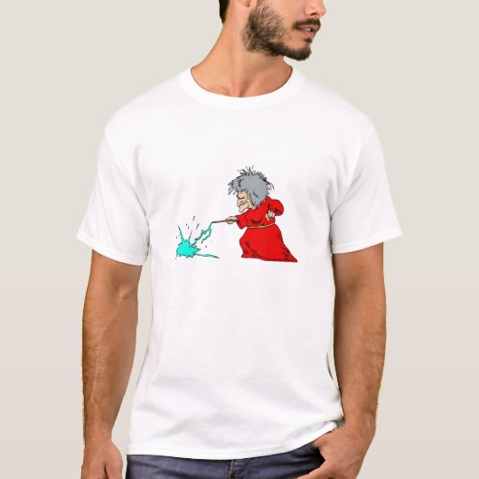 T-shirt Charme zapping de sorcière (Devant)