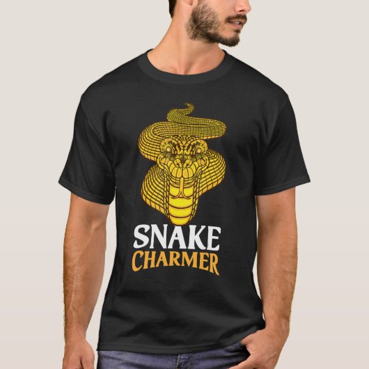 T-shirt Charmer de serpent (Devant)