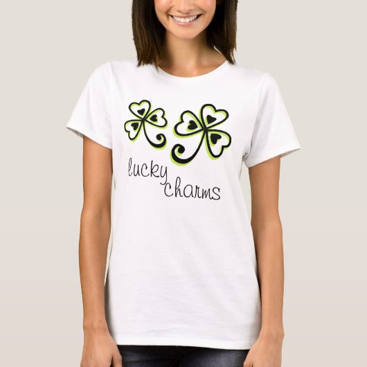 T-shirt Charmes chanceux (Devant)