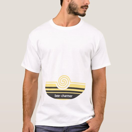 T-shirt charmeur d'abeille (Devant)