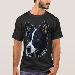 T-shirt Charming Chig Head Art 2D Vector Illustration dans