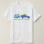 T-shirt Charming Christmas Camper Vintage Trailer RV Xmas<br><div class="desc">J'espère que vous aimez ce design de vacances. Ajoutez votre propre texte à l'avant ou à l'arrière. Consultez ma boutique pour trouver d'autres articles correspondants comme des autocollants, des cartes, du papier d'emballage ainsi que d'autres motifs de vacances. Merci d'avoir fait des emplettes avec moi ! Si vous voulez quelque...</div>