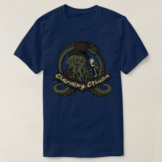T-shirt Charming Cthulhu (Design devant)