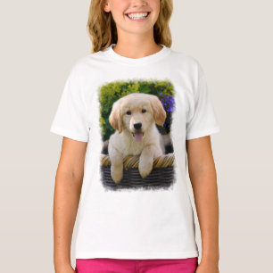 T-shirt Charming Goldie Retriever Chiot Photo