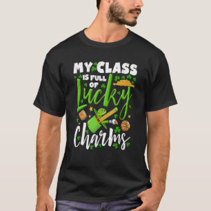 T-shirt Charms Chanceux Ma classe est pleine de Charms Cha