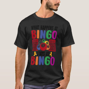 T-shirt Charms Lucky Femmes Hommes Lucky Bingo Gambler 1