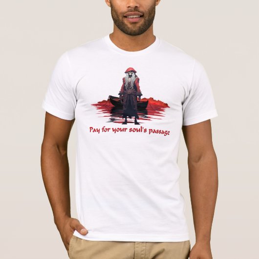 T-shirt Charon, le batelier de l'enfer (Devant)