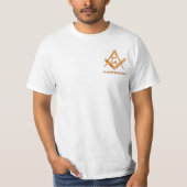 T-shirt Charpentier maçonnique (Devant)