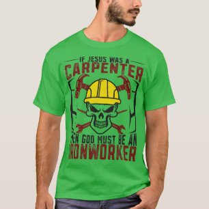 T-shirt Charpentier métallurgiste Atelier de construction