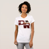 T-shirt Charrettes de femmes (Devant entier)