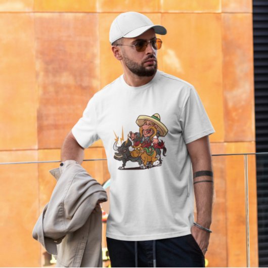 T-shirt Charro Bull