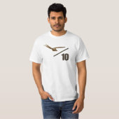 T-shirt Charrue en bois de la chemise 10 diverse - (Devant entier)