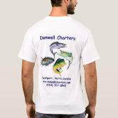 T-shirt Chartes de Dunwell (Dos)
