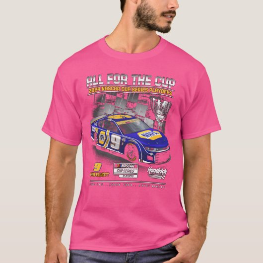 T-shirt Chase Elliott Conduit Pour La Coupe (Devant)