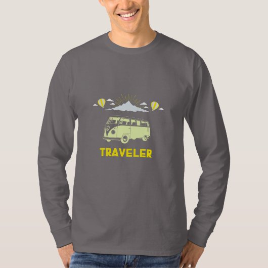 T-shirt Chase the Horizon Traveling Style (Devant)