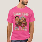 T-shirt Chase Young Nick Bosa San Francisco Bash Bros (Devant)