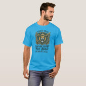 T-shirt Chase Your Dreams Lion Crest Courage Destiny (Devant entier)