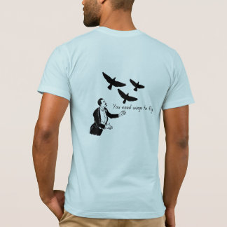 T-shirt 💫 Chase Your Dreams – Wings to Fly Graphic 