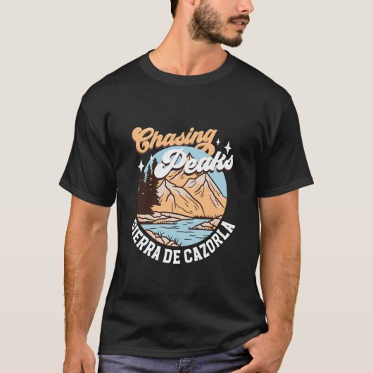 T-shirt Chasing Peaks - Sierra de Cazorla (Devant)