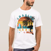 T-shirt Chasing Summer Dreams Vacances (Devant)