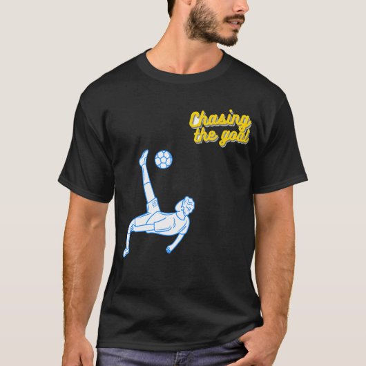 T-shirt Chasing the Goal | Motivational Sports Design for (Devant)