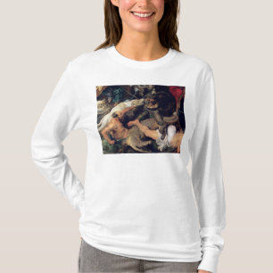 T-shirt Chasse à hippopotame et à crocodile, c.1615-16