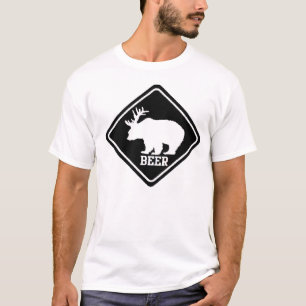 T-SHIRT CHASSE À LA BOIRE DE BIÈRE 'BEER'