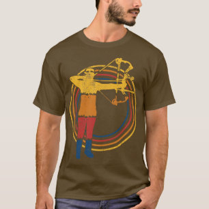 T-shirt Chasse à la boue de tir à l'arc (2)