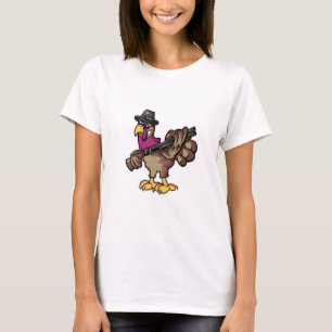 T-shirt Chasse à la dinde de Thanksgiving