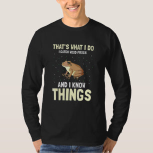 T-shirt Chasse à la grenouille pour chasseur de grenouille