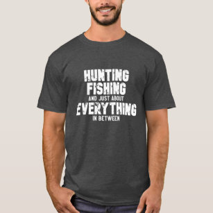 T-shirt Chasse à la pêche à la palangrotte