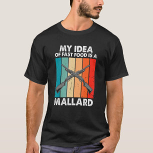 T-shirt Chasse À La sauvagine Pour Les Hommes Pour Une Cha
