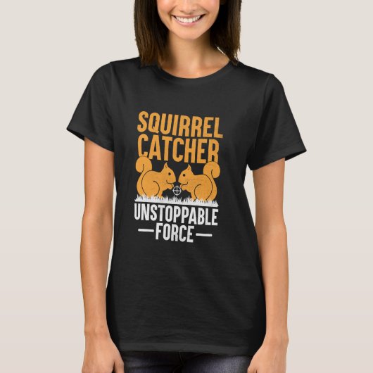 T-shirt Chasse à l'écureuil drôle Lov (Devant)