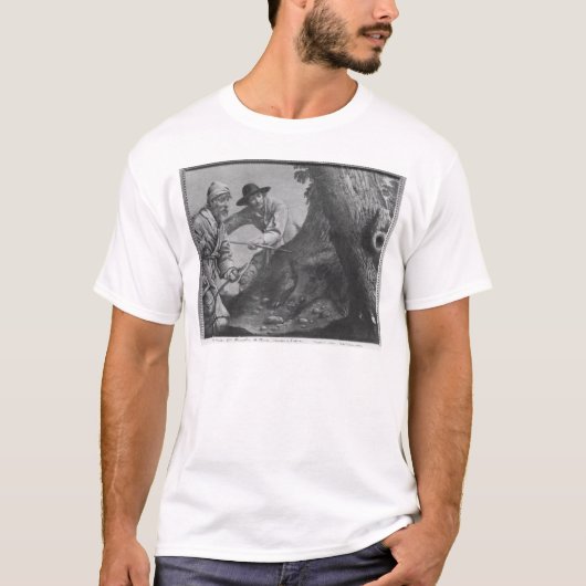 T-shirt Chasse à verrat (Devant)
