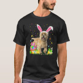 T-shirt Chasse amusante aux oeufs de Pâques Cairn Terrier (Devant)