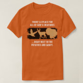 T-shirt Chasse amusante Chasseur Manger Viande BBQ Grillma (Design devant)