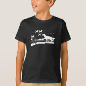 T-shirt chasse au canard (Devant)