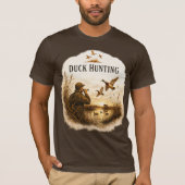 T-shirt Chasse au canard (Devant)