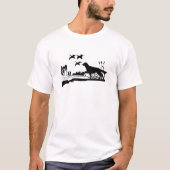 T-shirt chasse au canard (Devant)