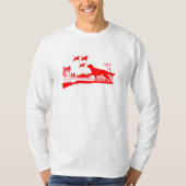 T-shirt chasse au canard (Devant)