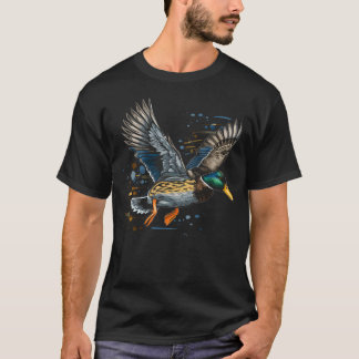 T-shirt Chasse au canard Chasse à la sauvagine Mallard Cha