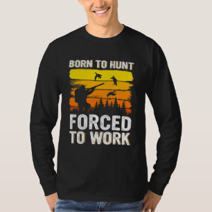 T-shirt Chasse au canard Chasseur d'oie Chasseur de sauvag